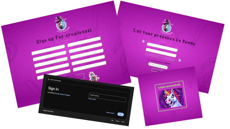 login and sign up image